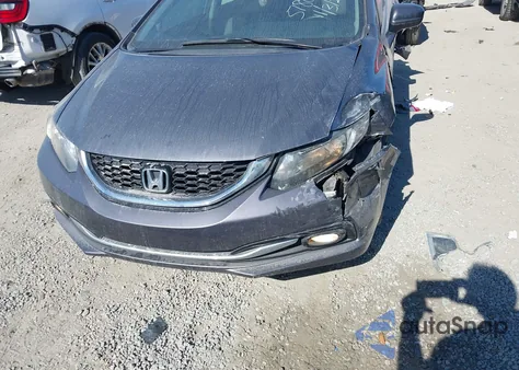 2015 Honda Civic Ex-L z USA, uszkodzony, nr VIN 2HGFB2F90FH518007